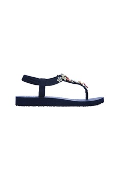 Skechers, Sandale cu aplicatii florale Glass Daisy Skechers, Sandale cu aplicatii florale Glass Daisy