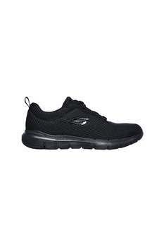 Skechers, Pantofi sport de plasa tricotata Flex Appeal 3.0 - First Insight, Negru, 37.5 Skechers, Pantofi sport de plasa tricotata Flex Appeal 3.0 - First Insight, Negru, 37.5