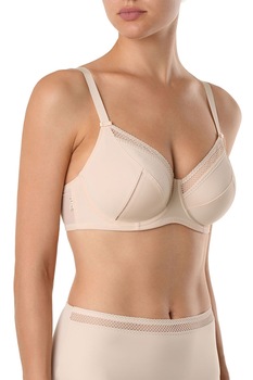 Sutien minimizer cu arcuri si cupe moi, Conte Elegant Nuance RB6070, pudra Sutien minimizer cu arcuri si cupe moi, Conte Elegant Nuance RB6070, pudra