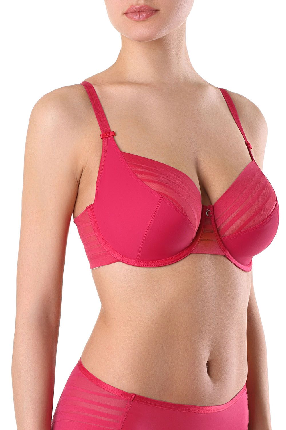 Sutien minimiser fara intaritura, Conte Elegant Sport Glam RB6047, Rosu