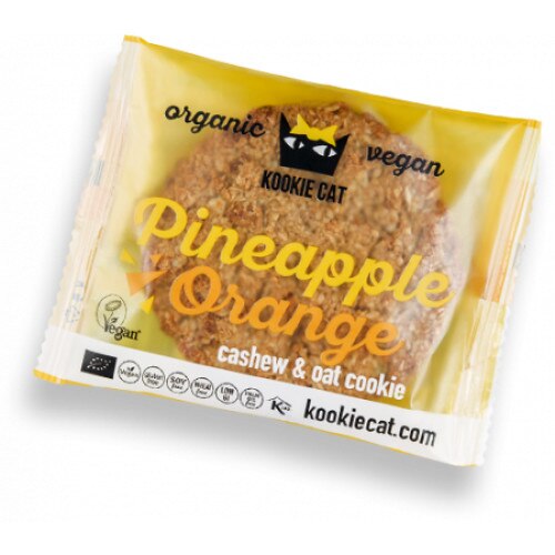 Cookie cu ananas si portocale fara gluten bio 50g