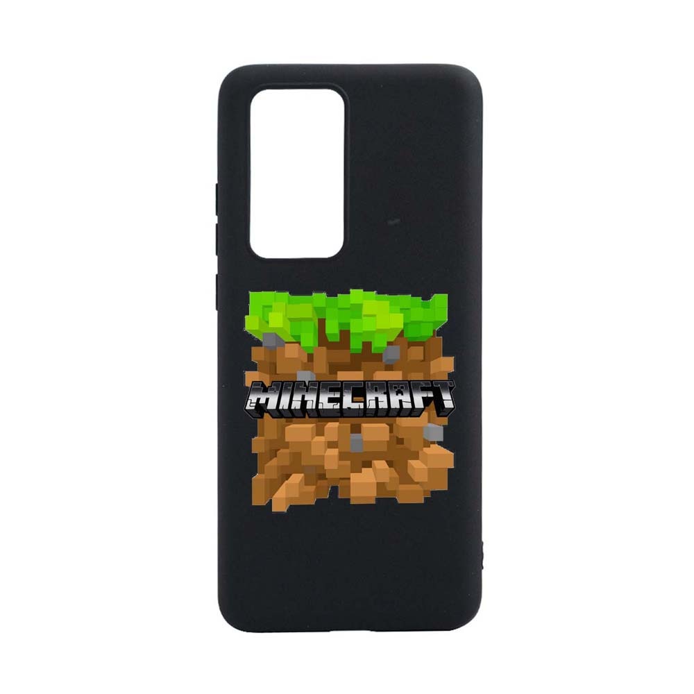 Husa Huawei P40 Pro, Minecraft, rezistenta la uzura, anti-alunecare, din silicon Premium, B726