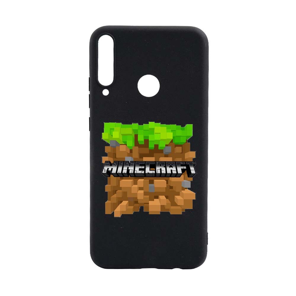 Husa Huawei P40 Lite E, Minecraft, rezistenta la uzura, anti-alunecare, din silicon Premium, B726
