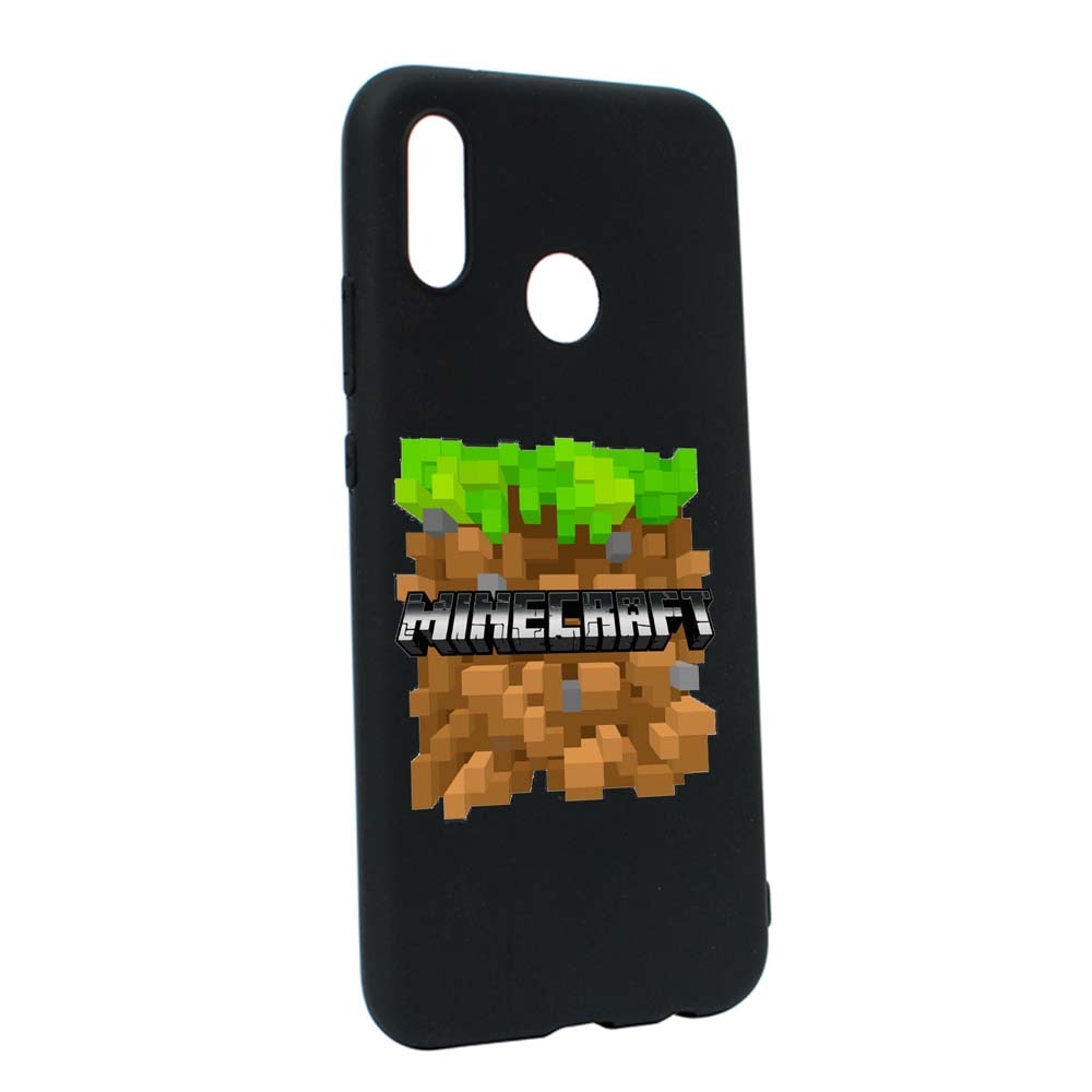Husa Huawei P20 Lite, Minecraft, rezistenta la uzura, anti-alunecare, din silicon Premium, B726