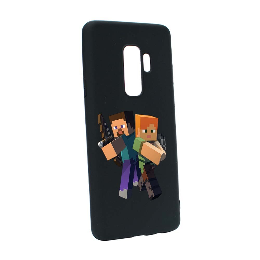 Husa Xiaomi Redmi Note 8 Pro, Minecraft, rezistenta la uzura, anti-alunecare, din silicon Premium, B728