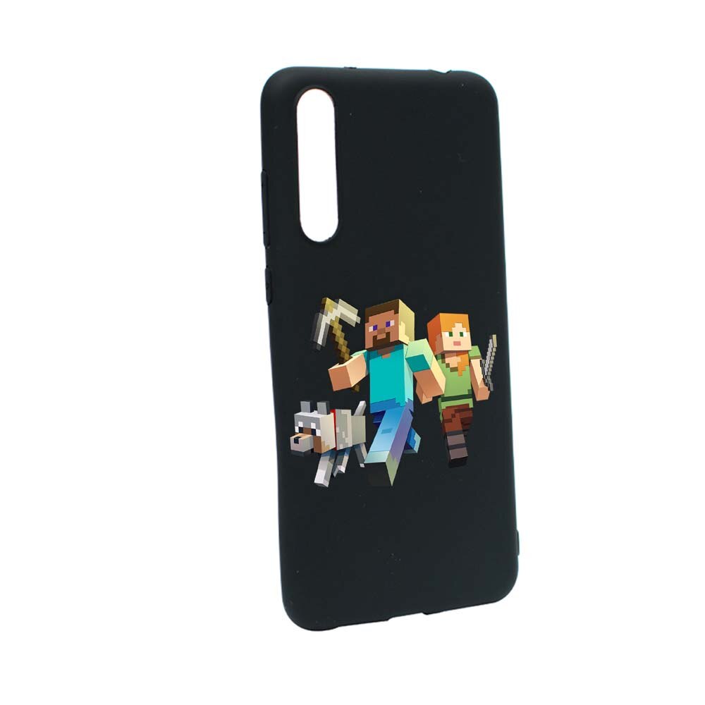 Husa Samsung Galaxy A70 / A70s, Minecraft, rezistenta la uzura, anti-alunecare, din silicon Premium, B730