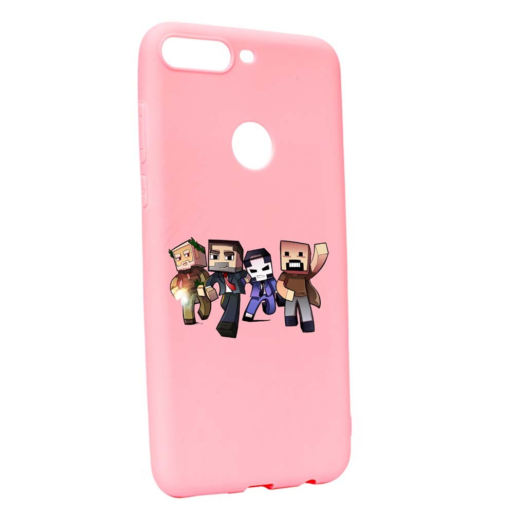 Husa OnePlus 5T, Minecraft, rezistenta la uzura, anti-alunecare, din silicon Premium, P727