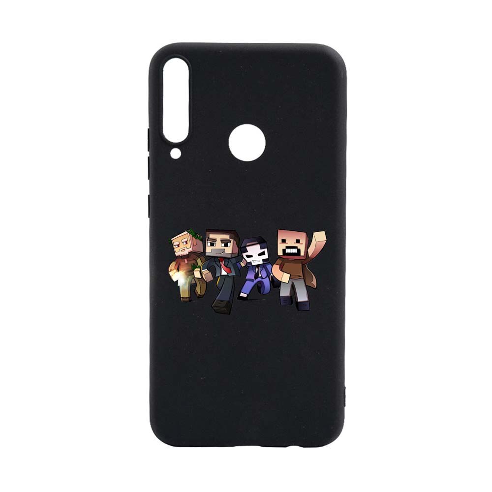 Husa Huawei P40 Lite E, Minecraft, rezistenta la uzura, anti-alunecare, din silicon Premium, B727