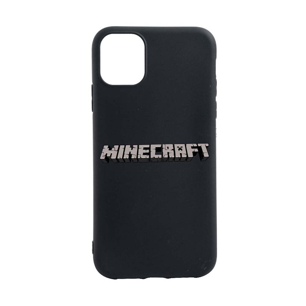Husa Apple iPhone 11 Pro Max, Minecraft, rezistenta la uzura, anti-alunecare, din silicon Premium, B729