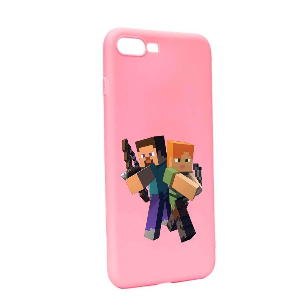 Husa OnePlus 5, Minecraft, rezistenta la uzura, anti-alunecare, din silicon Premium, P728