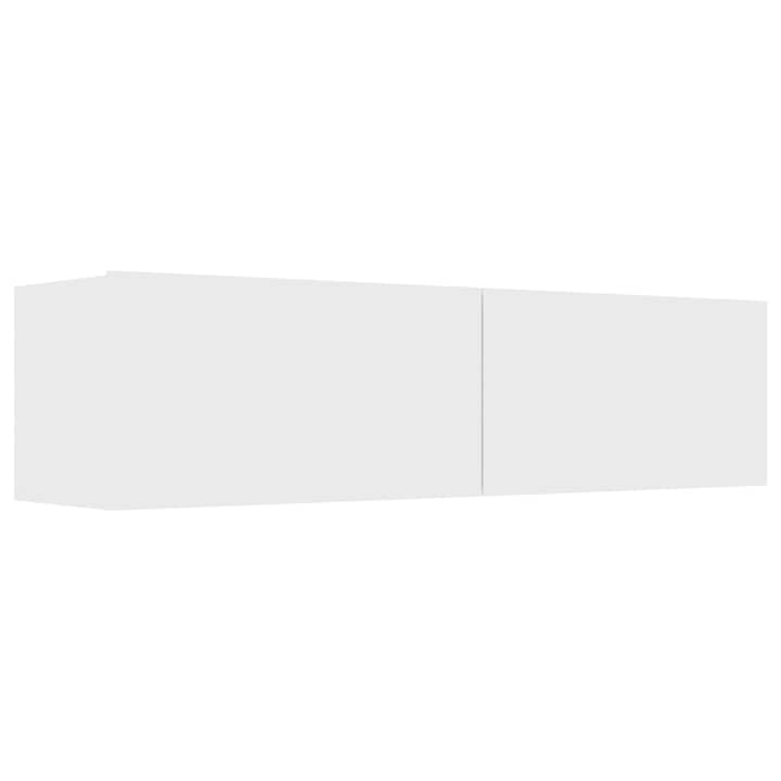 ТВ шкаф vidaXL, Бял, 120x30x30 см, Инженерно дърво, 16.3 kg