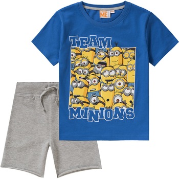 Compleu cu imprimeu minion baieti, Despicable Me,albastru/gri, marimea 104/110 cm Compleu cu imprimeu minion baieti, Despicable Me,albastru/gri, marimea 104/110 cm