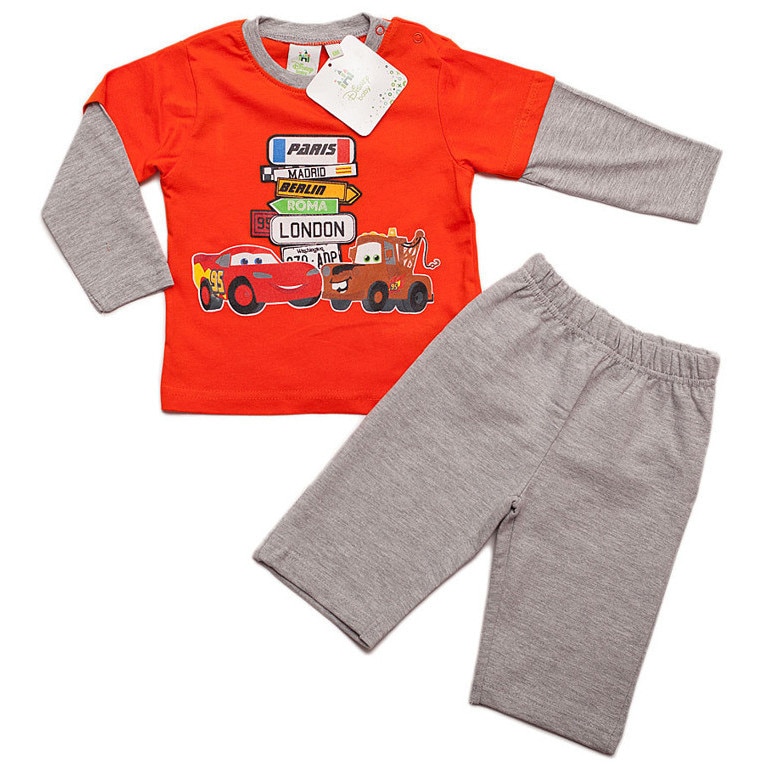 Compleu Cars portocaliu