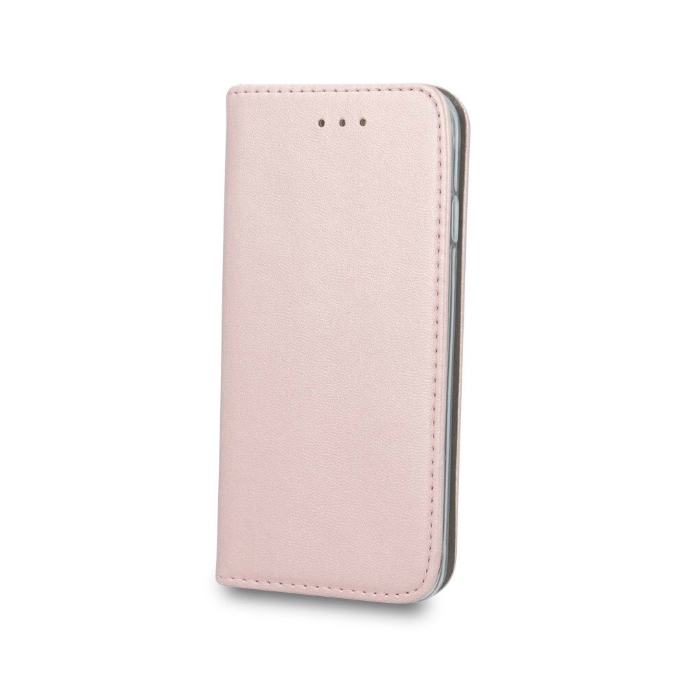 Husa Motorola Moto E6 Plus Flip Case Book Pink Sand