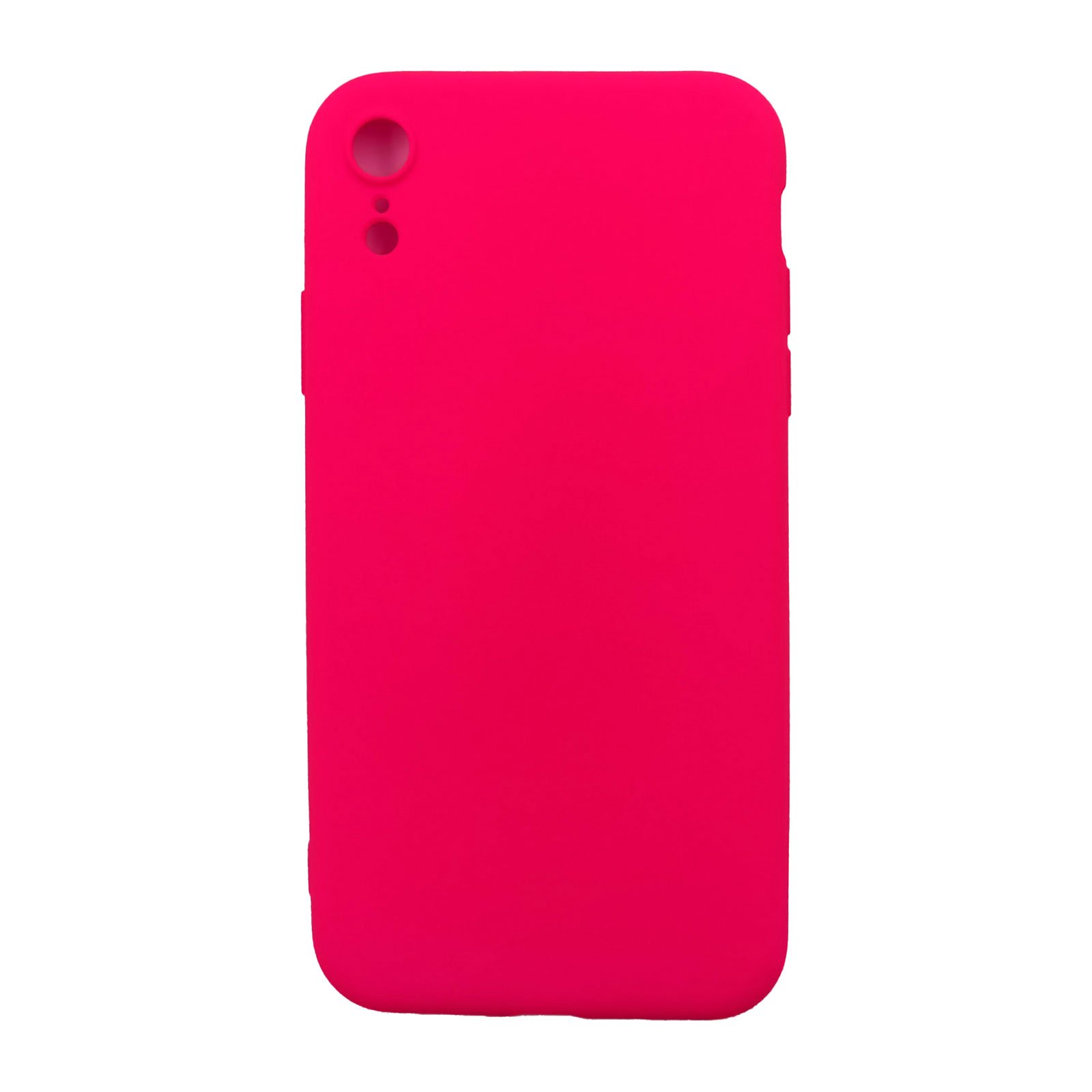 Husa silicon compatibila cu Apple iPhone XR Matte Antisoc, TPU, Viceversa Roz Neon