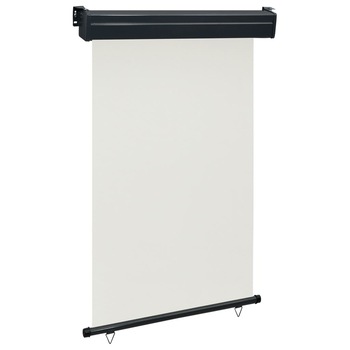 Copertina laterala de balcon, vidaXL, Poliester/Otel, 120 x 250 cm, Crem Copertina laterala de balcon, vidaXL, Poliester/Otel, 120 x 250 cm, Crem