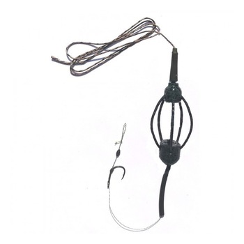 Montura Crap, Leadcore 45 Lbs, 1 Carlig Hayabusa Nr 4, Momitor MV2 Scurt 40 gr, Claumar, CLM226112 Montura Crap, Leadcore 45 Lbs, 1 Carlig Hayabusa Nr 4, Momitor MV2 Scurt 40 gr, Claumar, CLM226112