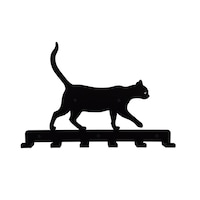 Cuier metalic Pisica model 3 cu 6 agatatoare