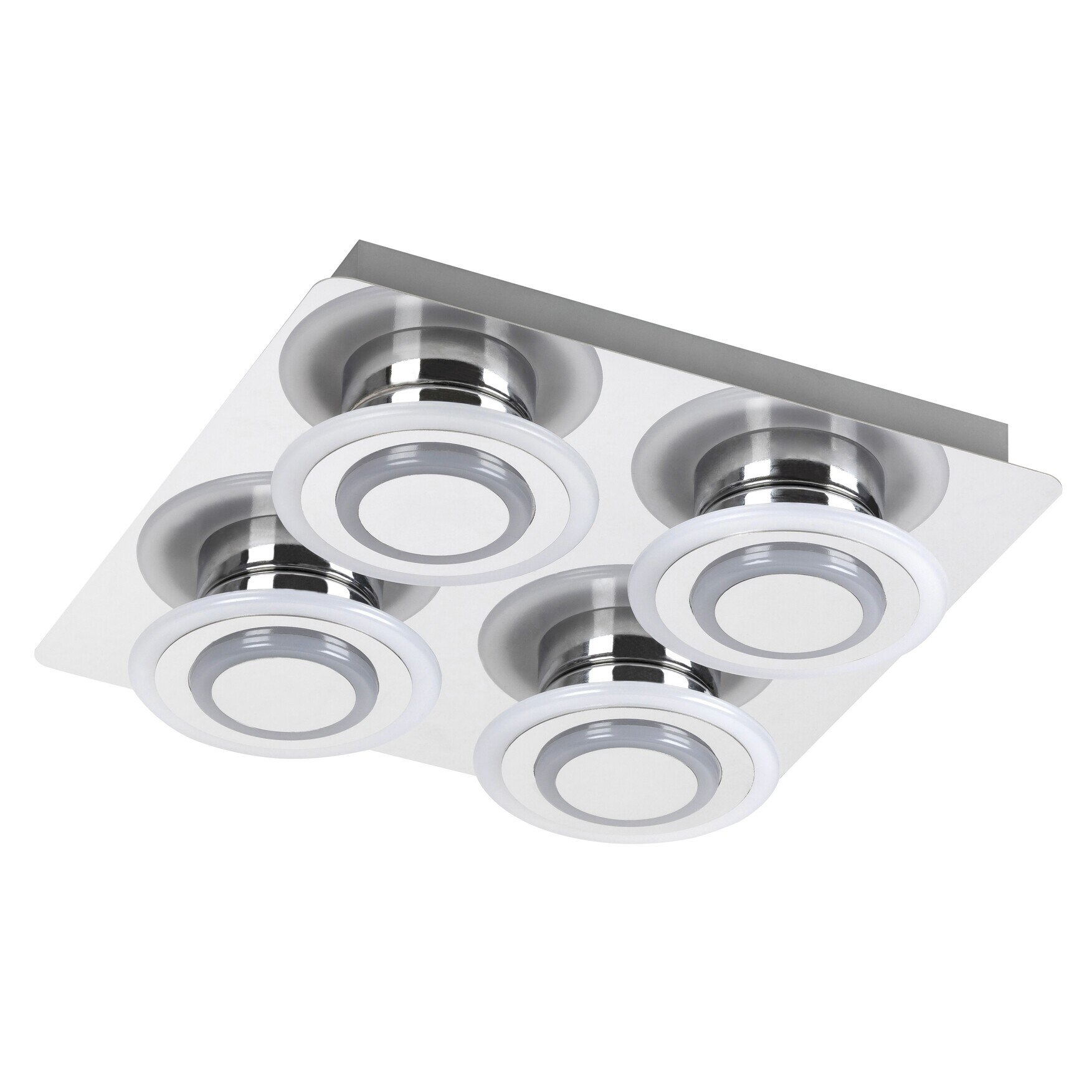 Plafoniera Rabalux Demna 2259, 4x4 W, Alb