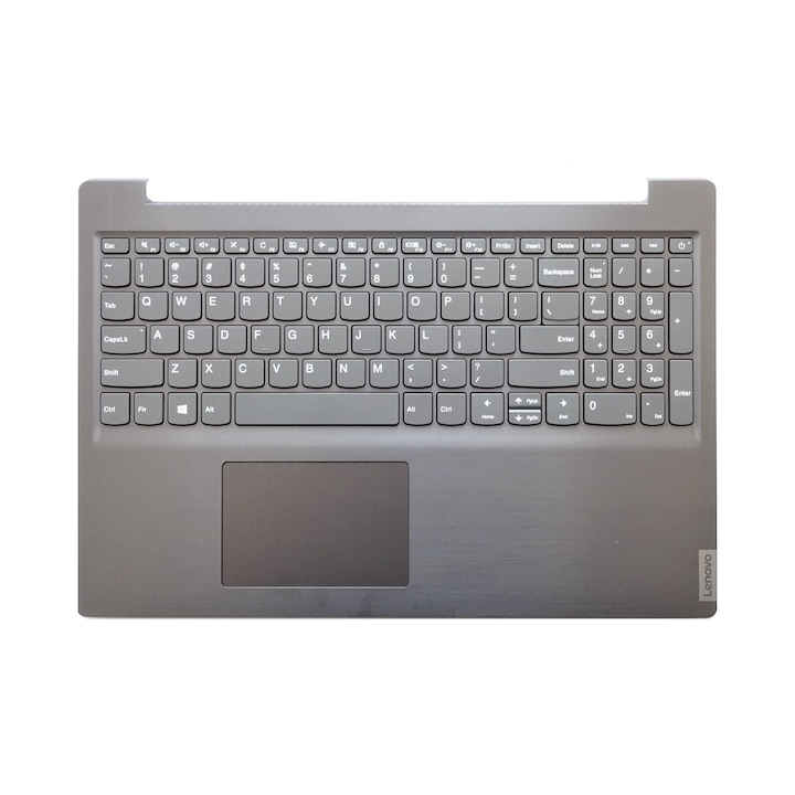 Carcasa superioara si tastatura Lenovo V15-IWL, gri metalic, fara iluminare, layout US, model 5CB0W44125