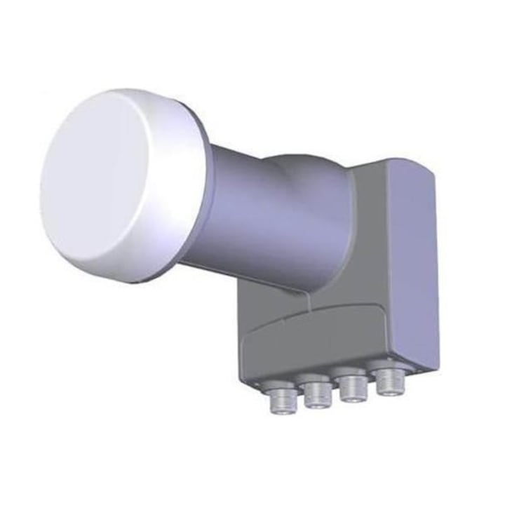 Lnb Quad, cu 4 iesiri, Zgomot 0.2db