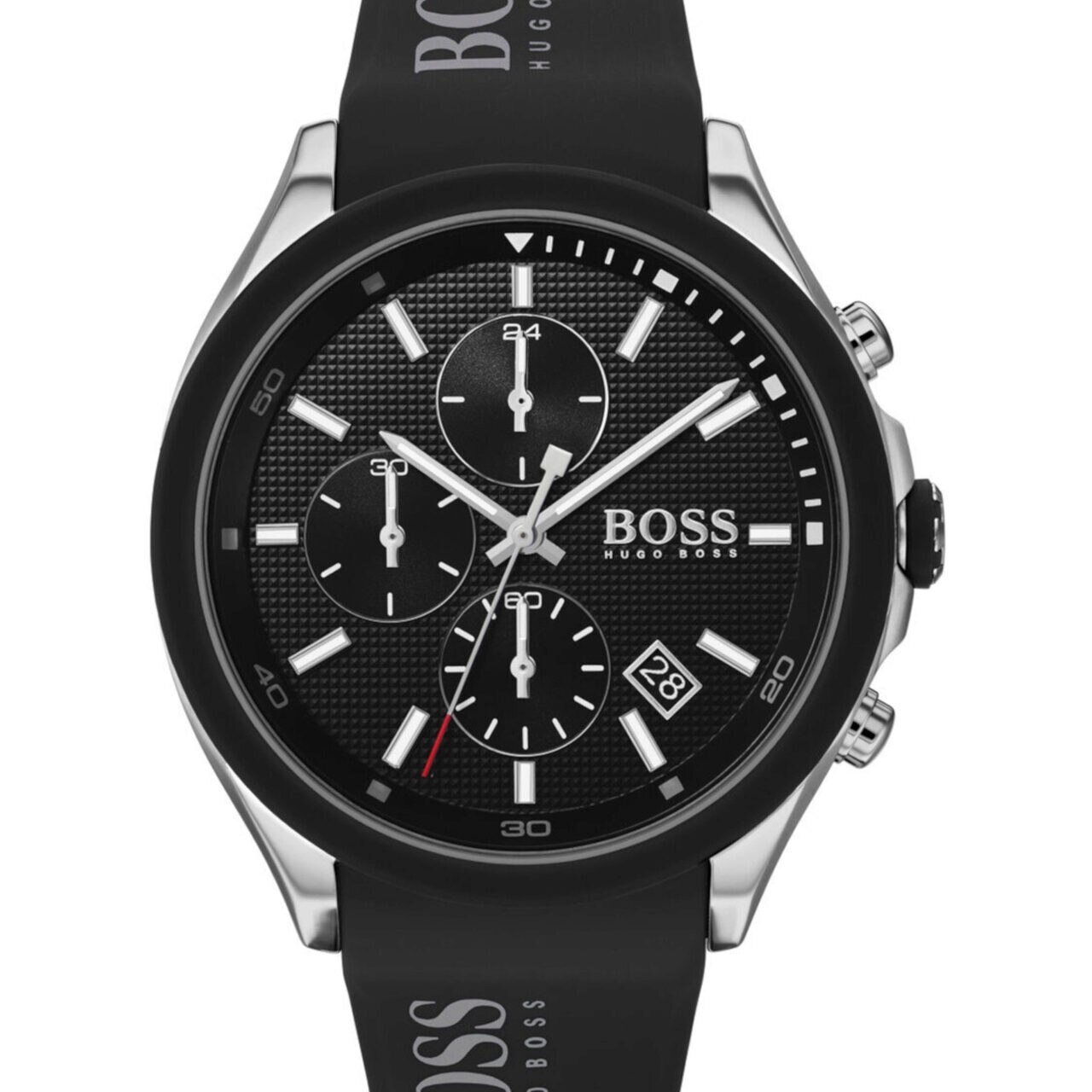 Ceas barbatesc Hugo Boss 1513716, Quartz, 44mm, 5ATM, Argintiu