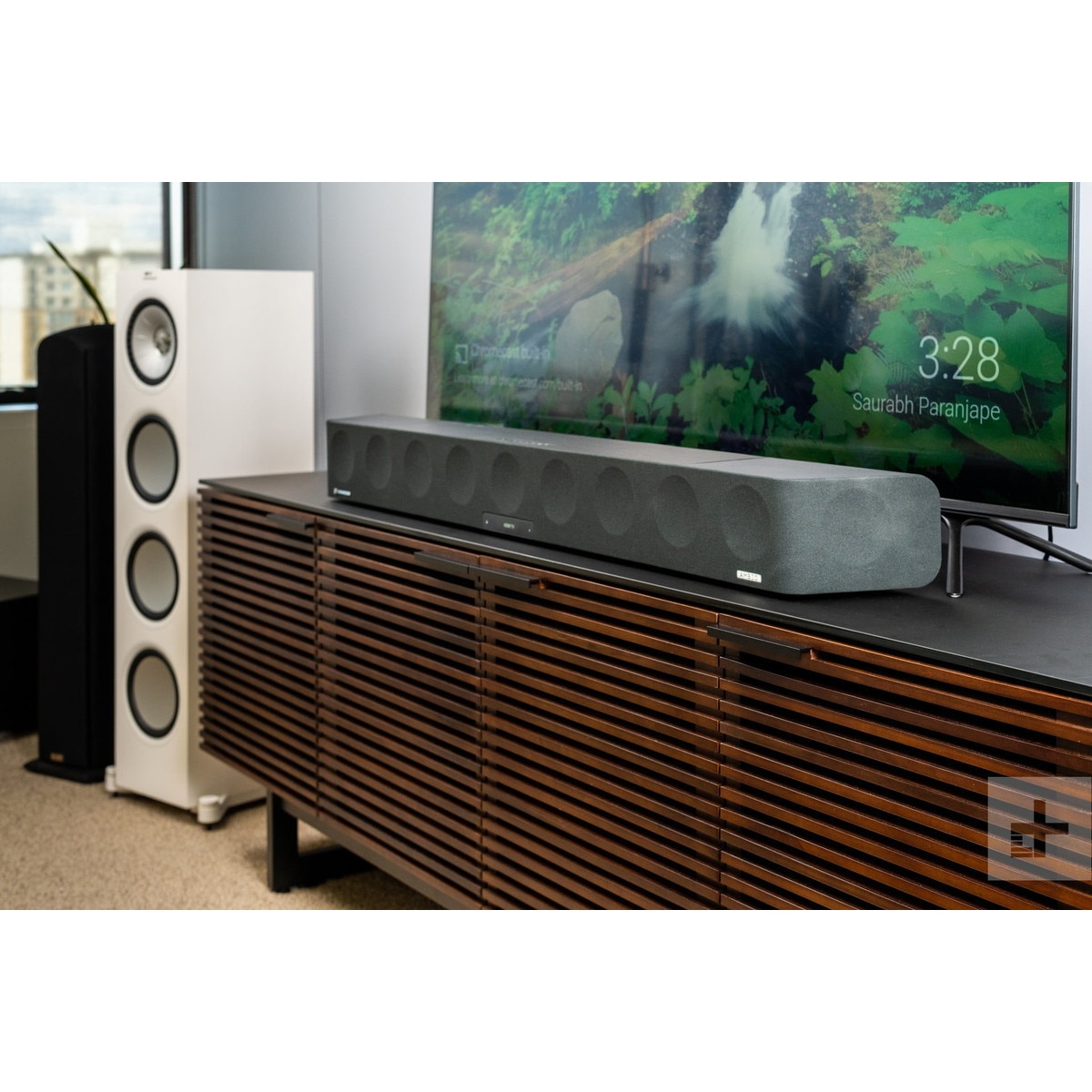 Soundbar Sennheiser AMBEO Max, Dolby Atmos, DTS-X, Bluetooth, AirPlay 2, Chromecast, Negru