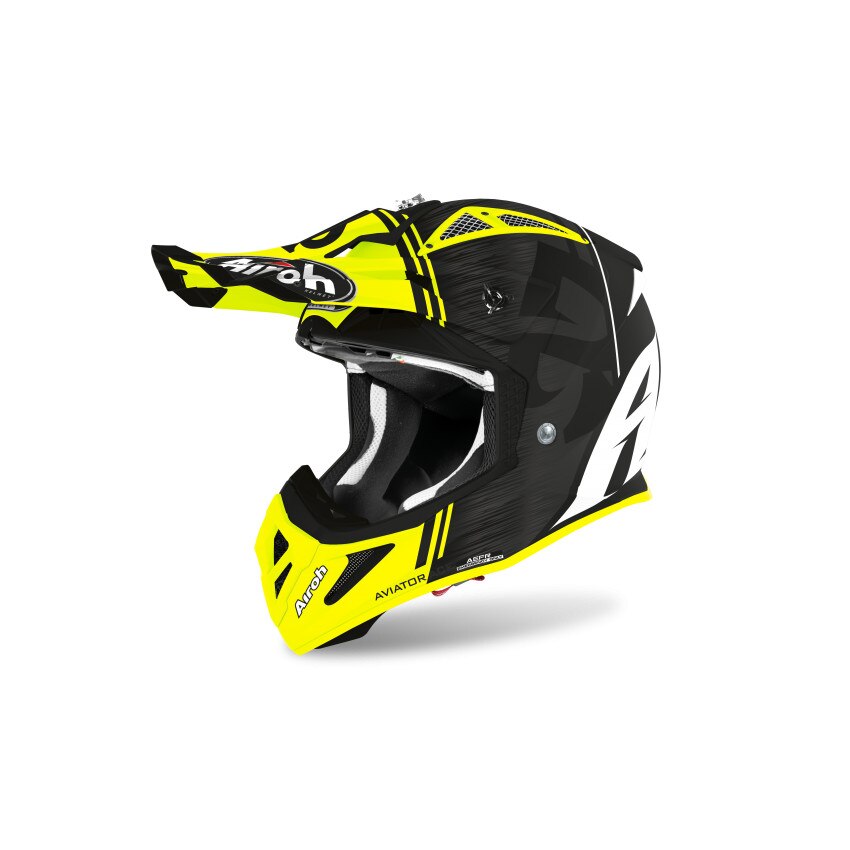 Casca protectie, Aviator Ace kybon yellow matt, Multicolor, XL