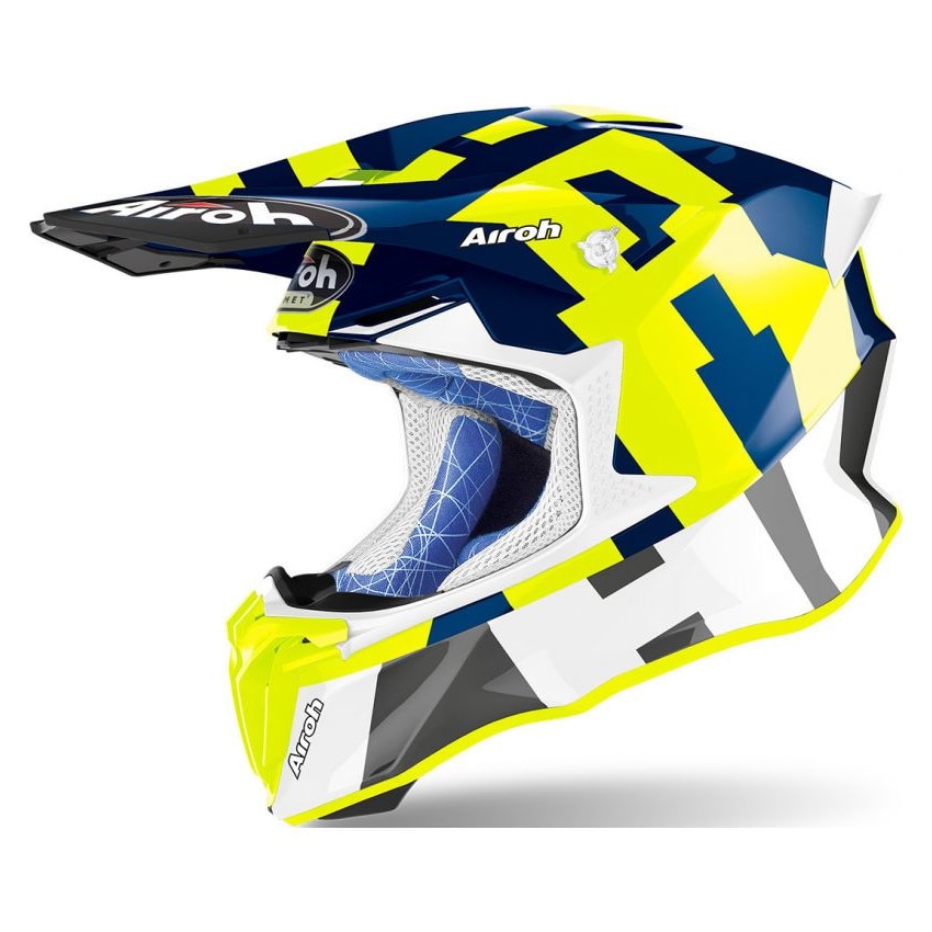 Casca protectie, Airoh Twist 2.0 frame blue gloss, Multicolor, XL