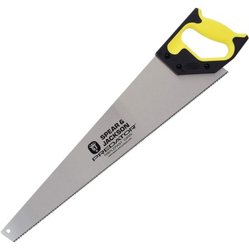 Fierastrau manual Predator dinti tripli cu maner Suregrip, lama 560 mm, 10 TPI, Spear & Jackson Woodworking Fierastrau manual Predator dinti tripli cu maner Suregrip, lama 560 mm, 10 TPI, Spear & Jackson Woodworking