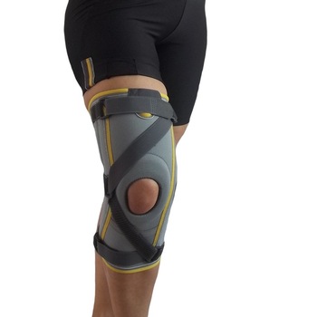 Orteza de genunchi pentru ligamentele incrucisate, marime XL, circumferinta genunchi 41-44 cm, Morsa Cyberg Orteza de genunchi pentru ligamentele incrucisate, marime XL, circumferinta genunchi 41-44 cm, Morsa Cyberg