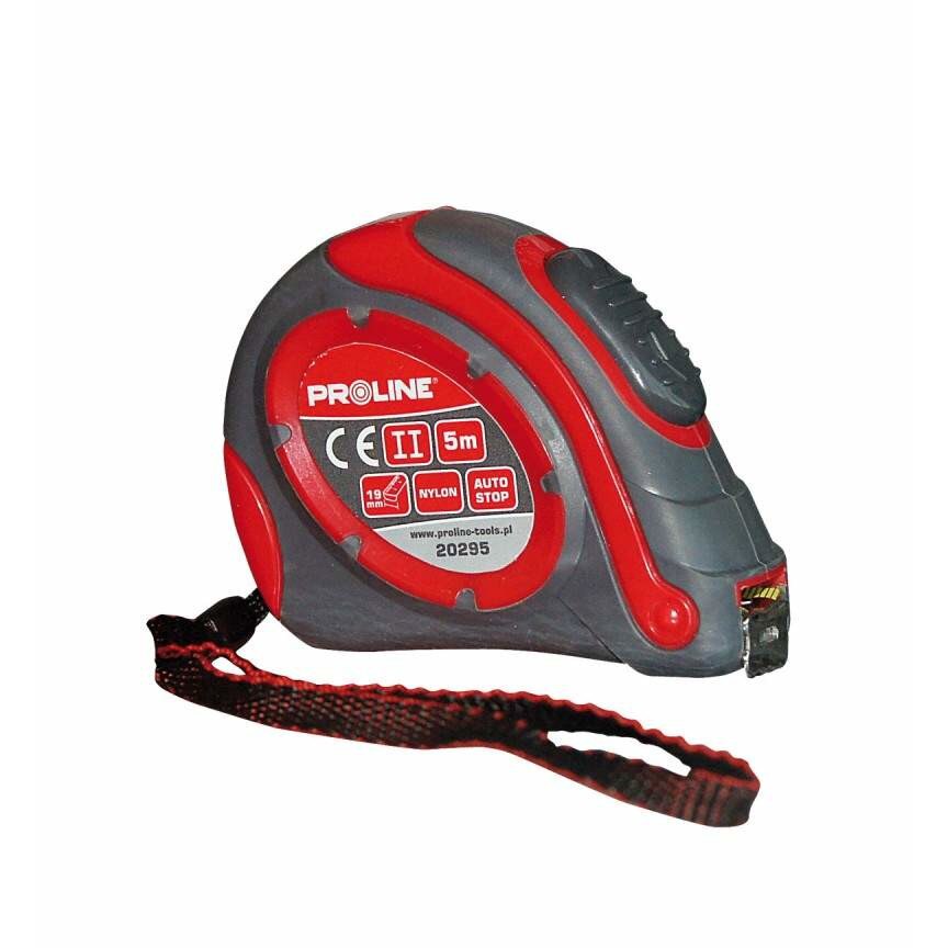 Ruleta 8m anticoroziva cu strat nailon autoblocanta banda metalica