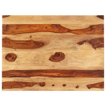 Blat de masa, 70 x 90 cm, lemn masiv de sheesham, 25-27 mm Blat de masa, 70 x 90 cm, lemn masiv de sheesham, 25-27 mm