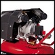 Compresor Einhell TE-AC 400/50/10 V, 2200 W, 2 cilindri, 270 l/min debit aer, 10 bar presiune maxima, 50 l volum rezervor