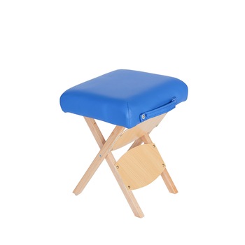 Taburet Royal Comfort, albastru, 45 cm Taburet Royal Comfort, albastru, 45 cm