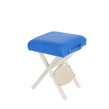 Taburet Royal Comfort, albastru cu alb, 45 cm Taburet Royal Comfort, albastru cu alb, 45 cm