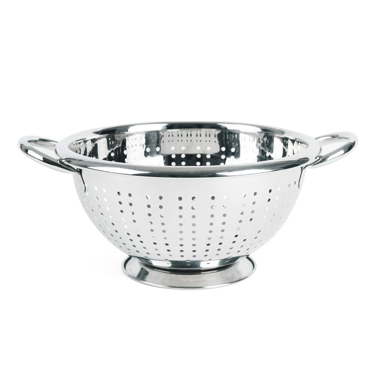 Strecuratoare inox 18/0 cu 2 manere Color Life, 22 cm