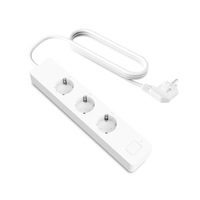 Prelungitor smart WiFi, 3 Prize, 2xUSB, 3680W, 16A, Cablu 1.8m, Alb, Smart Life APP