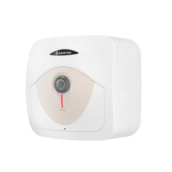 Boiler electric Ariston DUNE/Andris RS 10 pentru montare deasupra chiuvetei, 10L, 1500 W, alb