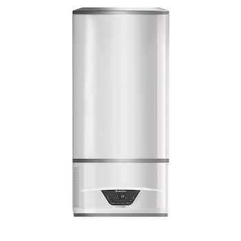 Boiler electric cu pompa de caldura Ariston Lydos Hybrid, WiFi, 100 L, 1,42 kW, Alb