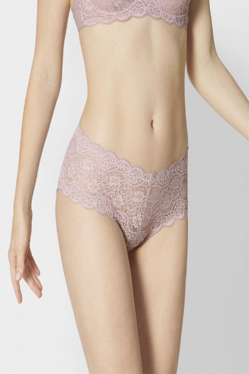 Chiloti cu talie inalta, Triumph, Amourette 300 Maxi, bej, Bej, M