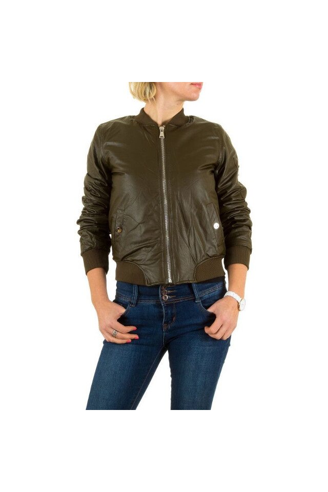 Jacheta Best Emilie P487 culoare kaki, Kaki