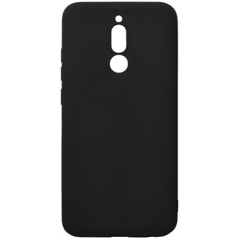 Husa de protectie Senso Silicon Soft Mat pentru Xiaomi Redmi 8, Negru Husa de protectie Senso Silicon Soft Mat pentru Xiaomi Redmi 8, Negru