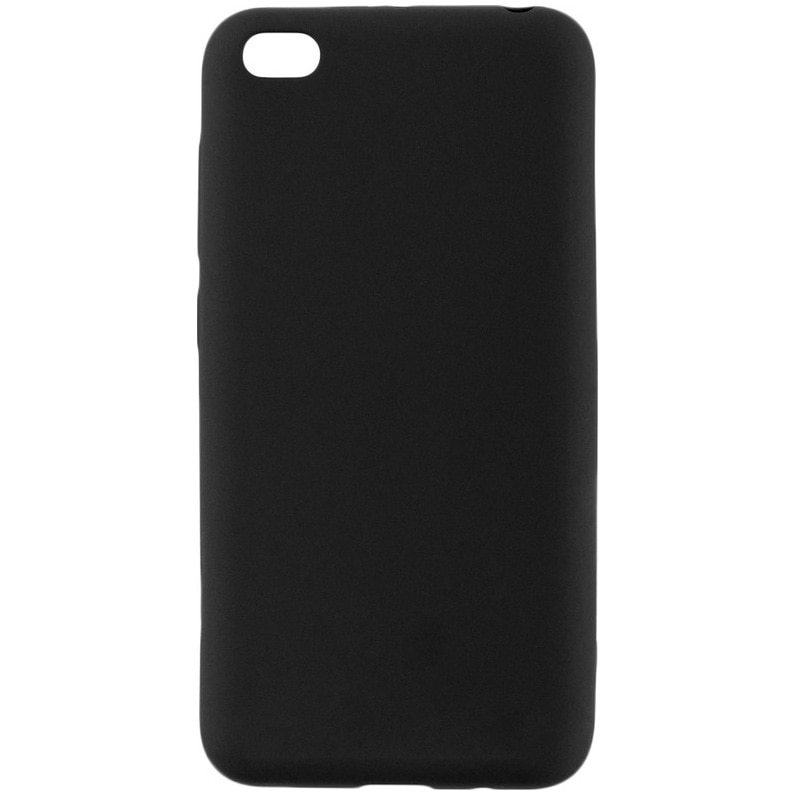 Husa de protectie Senso Silicon Soft Mat pentru Xiaomi Redmi 5A/Go, Negru