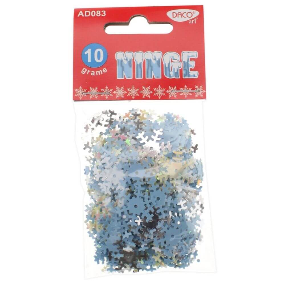 Paiete DACO, Model Fulg Zapada, 10 g, Culoare Albastra