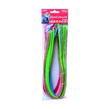 Sarma Plusata DACO, 15 Buc/Set, 15 cm, Multicolor Sarma Plusata DACO, 15 Buc/Set, 15 cm, Multicolor