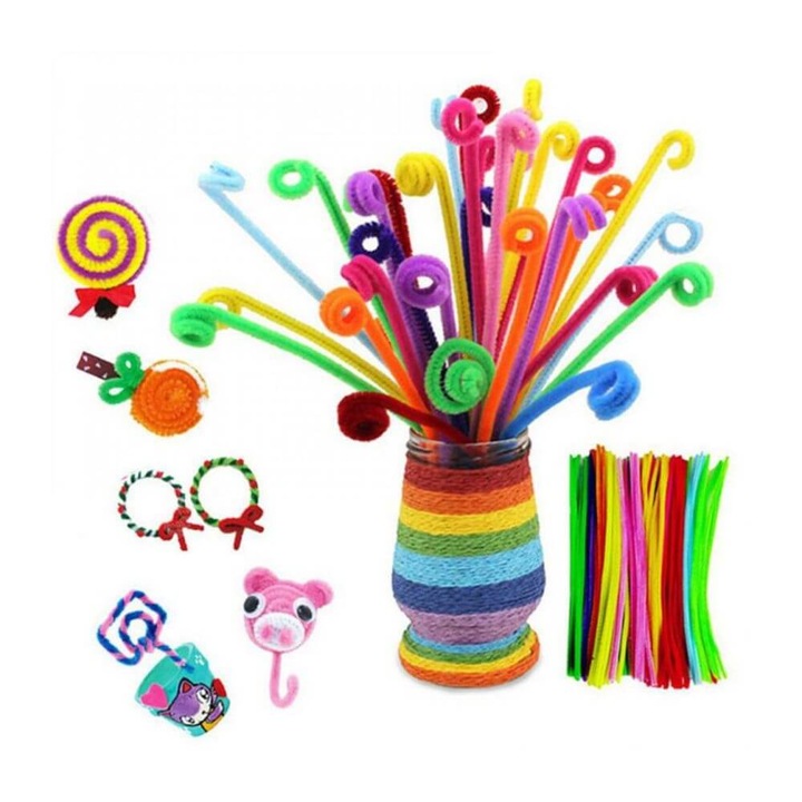 Sarma Plusata DACO, 15 Buc/Set, 15 cm, Multicolor