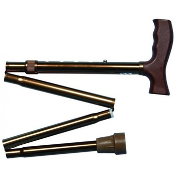 Baston pliabil aluminiu reglabil PR-104 Bronze Baston pliabil aluminiu reglabil PR-104 Bronze