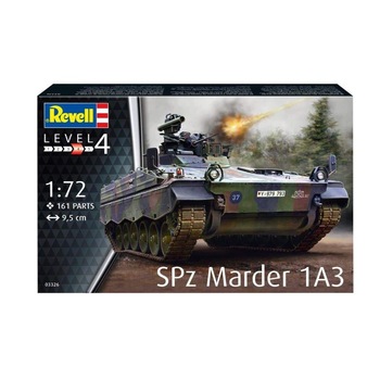 Vehicul militar de construit SPz Marder 1A3 161 piese Vehicul militar de construit SPz Marder 1A3 161 piese