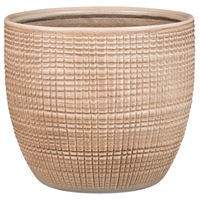 Masca de ghiveci ceramica Corteza 12cm Canela
